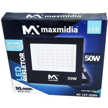 Imagem de Refletor  LED 50W Maxmidia