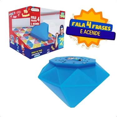 Imagem de Pedra do Poder Luccas Neto Aventureiro Azul, Bang Toys