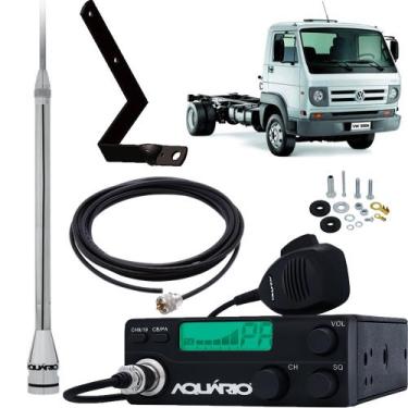 Imagem de Radio Px 40 Canais RP-40 Antena Inox 2,70 metros Alongador 60cm Cabo 5