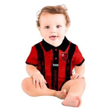 Imagem de Body Flamengo Pólo Listras Revedor, P