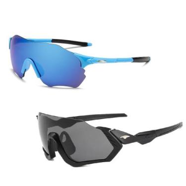 Imagem de Kit 2 Óculos Sol Unissex Corrida Ciclismo Uv400 Beach Tennis - PENDULA