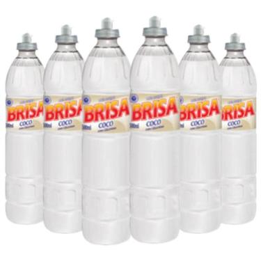 Imagem de Kit com 6 Detergente Líquido Lava Louças Brisa Coco 500ml