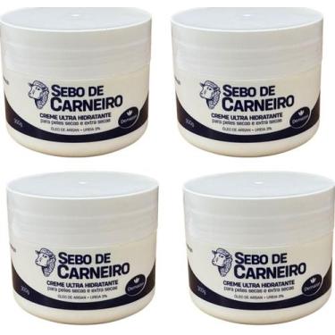 Imagem de CREME ULTRA HIDRATANTE SEBO DE CARNIERO ARGAN +URÉIA 300gr DEMAZON KIT