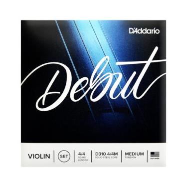 Imagem de Encordoamento D'addario Debut D310 Violino 4/4 Medium Média - DADDARIO