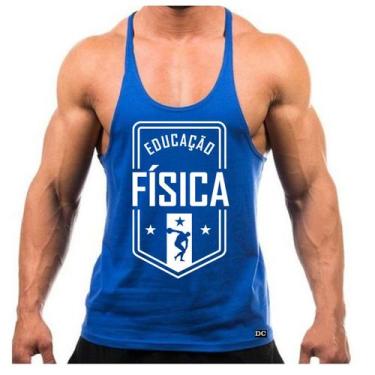 Imagem de Camiseta Regata Cavada Masculino Academia Treino Musculação Profissão 