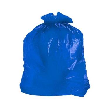 Imagem de Saco de lixo Azul 100 litros P4 Tono Vale com 100 unidades