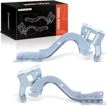 Imagem de A-Premium Dobradiças do capô dianteiro do motorista e do passageiro compatíveis com Toyota Corolla Cross 2022 2023, dianteiro esquerdo e direito, conjunto de 2 peças