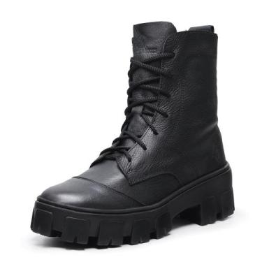 Imagem de Bota Tratorada Valentina Cano Médio Master Boots, 38, Preto