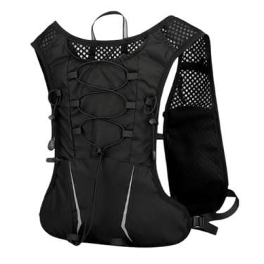 Imagem de Mochila de água para corrida, pacote de hidratação em execução, Bexiga de água de corrida, Pacote de hidratação reflexiva ajustável para ciclismo de acampamento ao ar livre