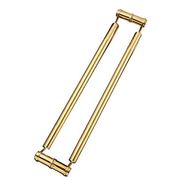 Imagem de Puxador de porta, puxador de porta retangular de aço inoxidável de 31 polegadas, para bar chuveiro vidro porta deslizante de celeiro porta interior exterior porta/C/60 cm (B 80 cm)
