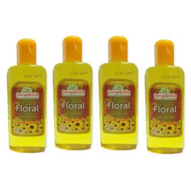 Imagem de Kit 4 Essência Ambiente 140ml Odorizador Limpador Perfumado Concentrad