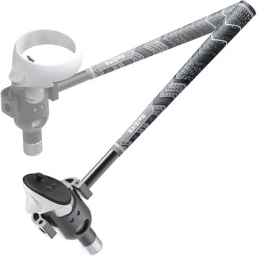 Imagem de Acessório de taco de golfe VR compatível com Meta Quest 3, alça de alumínio para taco de golfe +, design de 90 graus VR Golf Simulator Grip Keep Tracking (preto direito)