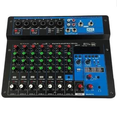Imagem de Mesa de som mxt 8 canais, xlr combo mx-8t 110/220