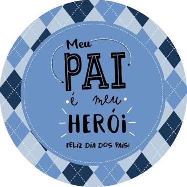 Imagem de Painel Redondo Festa C/Elastico 1,50m Dia Dos Pais (PAI050)