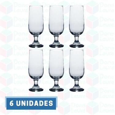 Imagem de Conj 6 Taça Hannover p/ Chopp Cerveja Vinho Drinks Bar - NADIR FIGUERE