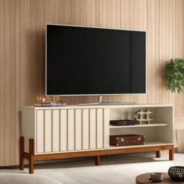 Imagem de Bancada mobler new aurora perola metalizado/cinamomo mel