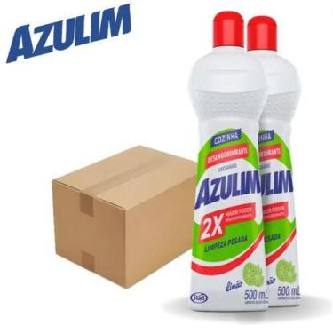 Imagem de Desengordurante Azulim Squeeze 500ml - Kit Com 12 Unidades