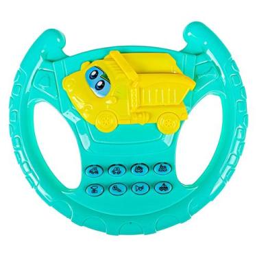 Imagem de Volante Interativo Brinquedo Musical Educativo Com Sons De Carro E Fun