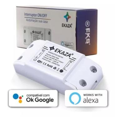 Imagem de Módulo Interruptor smart Bluetooth wi-fi inteligente Ekaza T-106 1 Can