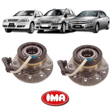 Imagem de Par Cubo Da Roda Dianteira Com Rolamento - Astra 1999 A 2005 / Vectra 