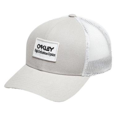 Imagem de Boné Oakley Aba Curva B1B Hdo Patch Trucker Cinza Claro, Único, Cinza 