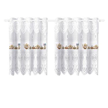 Imagem de Cortina Pia/Vitro Bando Passione Renda Cozinha1,60X0,75X0,20