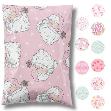 Imagem de Envelope Pretty Package Store, 37x48 cm, envelopes rosa de Papai Noel,