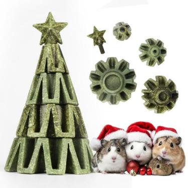 Imagem de Brinquedo para mastigar para animais de estimação TEEWY Christmas Tree