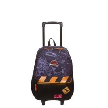 Imagem de Mochila de Rodinhas Sestini Grande Jurassic M Plus Preto-Masculino