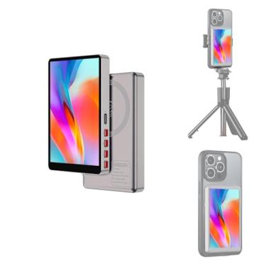 Imagem de Tela de monitor de selfie Vlog (capa de liga), essencial para criador de conteúdo, monitor de espelho magnético para câmera traseira para TikTok, selfie, YouTube, transmissão ao vivo, espelhamento de