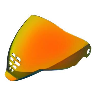 Imagem de Viseira de capacete para capacete ICON IC-06 Airflite Faceshield Para-brisa Proteção UV Acessórios para capacete Viseira (Revo Deep Red)