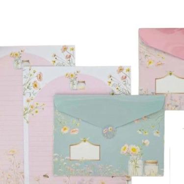 Imagem de Kit Papeis de Carta com Envelopes La Palomita Abelha Rainha- Carta, Mensagens