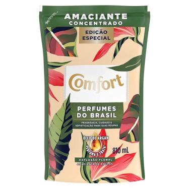 Imagem de COMFORT Amaciante Refil Edição Especial Perfumes do Brasil, Tamanho: 810 ml (Pacote de 1)