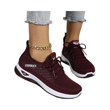 Imagem de Tênis Casuais Femininos Confortáveis Respirável Leve E Resistente Ao U