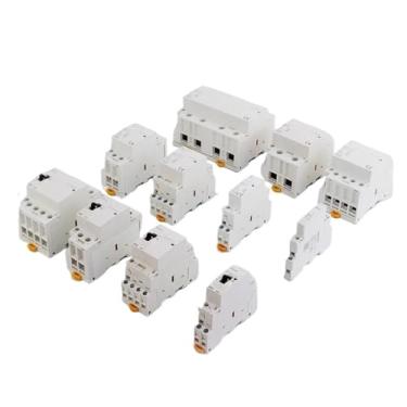 Imagem de Auxiliar de partida 40A 24V 1NO 1NC 50 ou 60HZ Contator CA doméstico trilho DIN