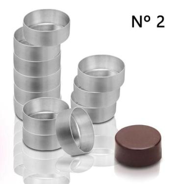 Imagem de Forma Pão de Mel Fundo Fixo nº 2 (6,3x2,1cm) - 12 unidades - Fest Form