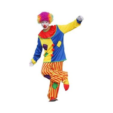 Imagem de Fantasia De Palhaço De Circo Para Adultos Para Apresentações De Palco,