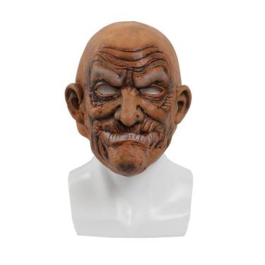 Imagem de Máscara de cosplay horrores o carnaval de látex de Halloween de um vel