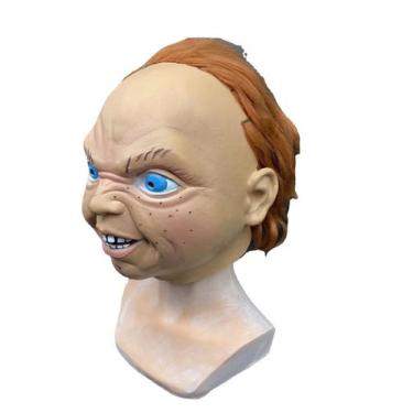 Imagem de Máscara de cosplay Chuckys Halloween Carnival Easter Latex - yiweisai