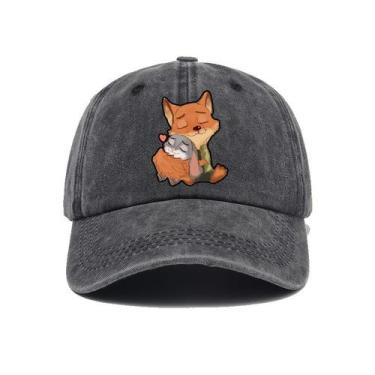 Imagem de Boné de beisebol Zootopias Nicks Wildes Anime para crianças 56-58cm - 