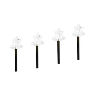 Imagem de Lâmpadas Solares Para Caminho De Jardim, 4 Peças, Conjunto De Estacas 