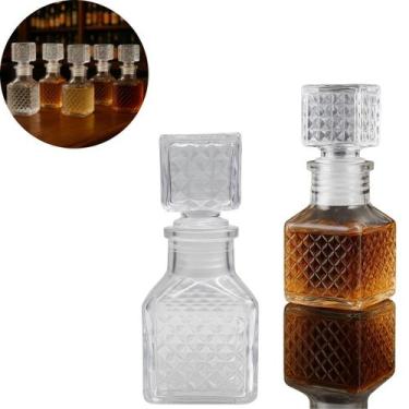 Imagem de 20 Mini garrafas vidro 50ml decorativas para festas e eventos - Freeco