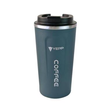 Imagem de Copo isotérmico de inox com tampa 510ml café chá quente frio - Yepp, C