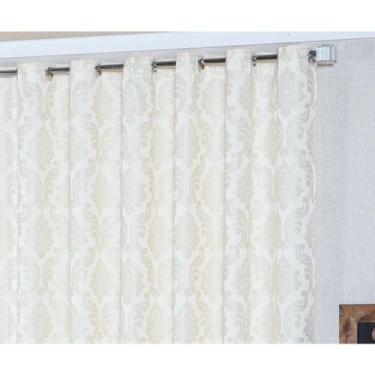 Imagem de Cortina Tecido Jaquard Semi blackout 2,80x1,80 Para Sala e Quarto - ga