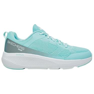 Imagem de Tênis Feminino Skechers Go Run Elevate Verde - 896312, 36, Verde
