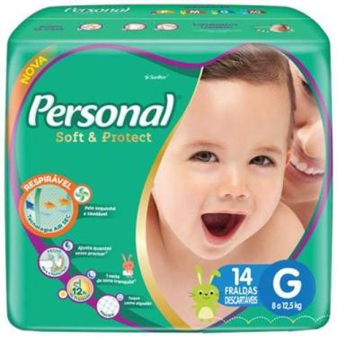 Imagem de Fralda Personal Jumbinho G 14un