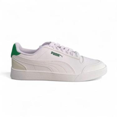 Imagem de Tênis Puma Casual Shuffle Masculino Adulto Ref. 309668, 38, Branco