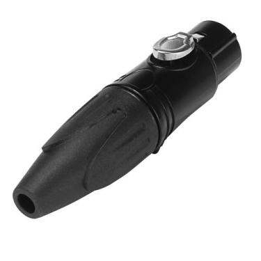 Imagem de Conector Xlr Linha Pesada Fêmea Tipo Xlr Linha Pro Devox Nfe