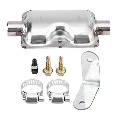 Imagem de Silenciador de aquecedor de estacionamento a diesel para eberspacher,silenciador de tubo de escape de 24 mm/0,94 polegadas bra?adeiras silenciador suporte para aquecedor a diesel ebespacher para