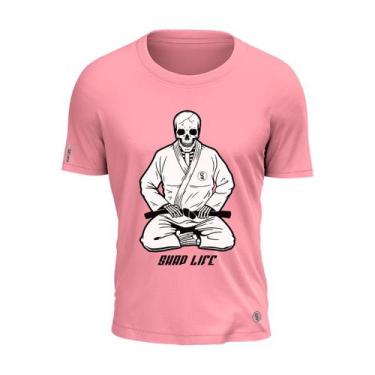 Imagem de Camiseta Caveira Jiu Jitsu Skull Arte Marcial Bjj Shap Life